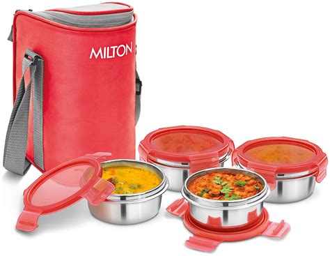 milton steel lunch box india|milton 300ml lunch box.